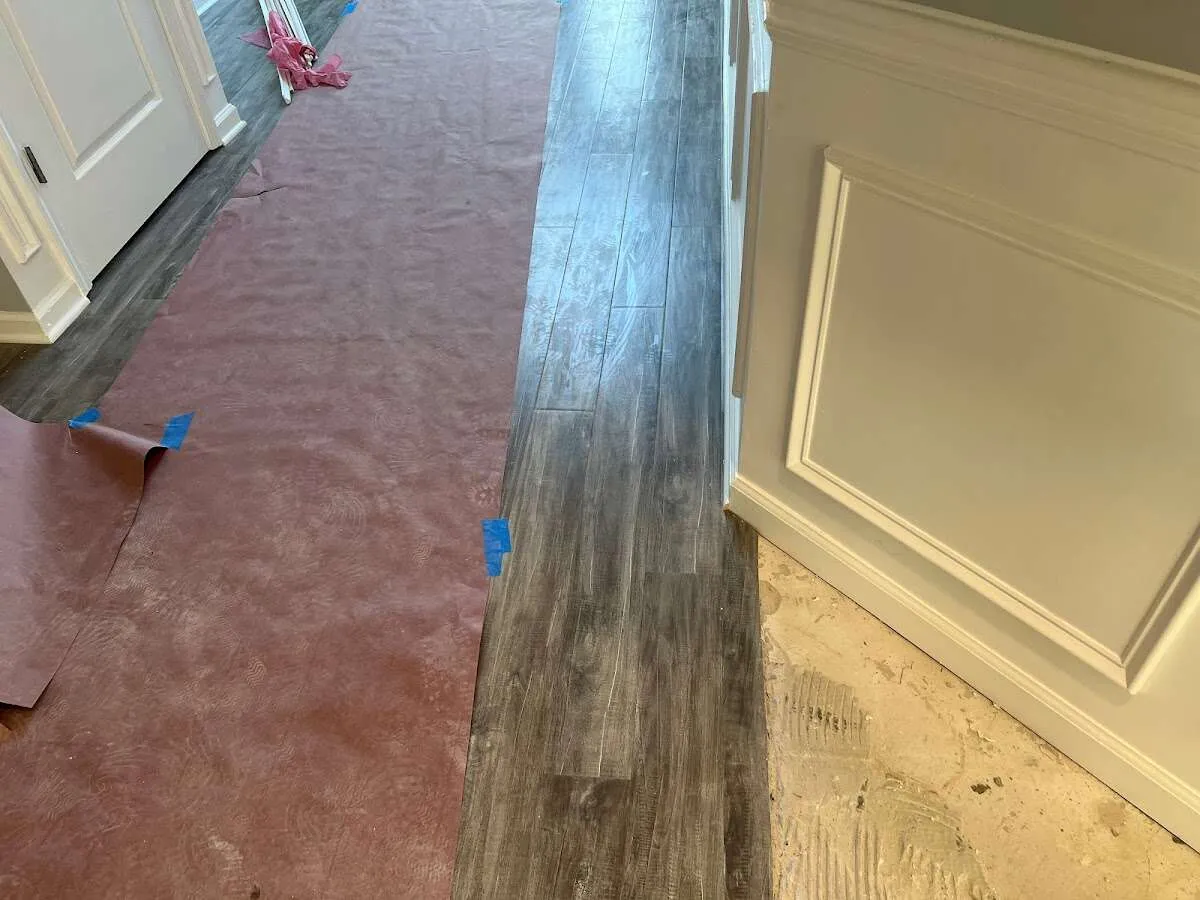 Completed marble shower restoration in Herriman